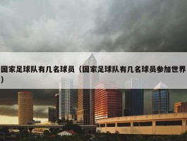 国家足球队有几名球员（国家足球队有几名球员参加世界）