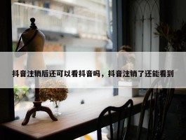 抖音注销后还可以看抖音吗，抖音注销了还能看到