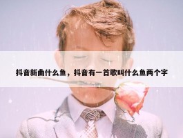 抖音新曲什么鱼，抖音有一首歌叫什么鱼两个字