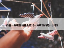 抖音一生听你的什么歌（一生听你的是什么歌）