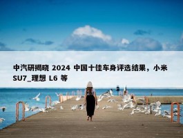 中汽研揭晓 2024 中国十佳车身评选结果，小米 SU7_理想 L6 等