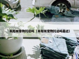 阜阳有宠物托运吗（阜阳有宠物托运吗最近）