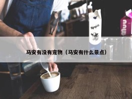 马安有没有宠物（马安有什么景点）