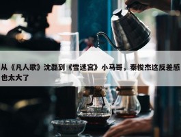 从《凡人歌》沈磊到《雪迷宫》小马哥，秦俊杰这反差感也太大了