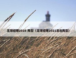 足球经理2016 阵型（足球经理2021首选阵型）