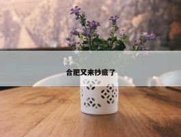 合肥又来抄底了