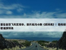 雷佳音获飞天奖视帝，新片拍冯小刚《抓特务》！他和胡歌谁演特务