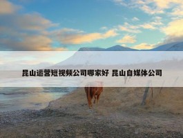 昆山运营短视频公司哪家好 昆山自媒体公司