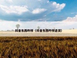 抖音东西咋样（抖音东西咋样退货）