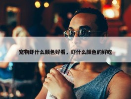 宠物虾什么颜色好看，虾什么颜色的好吃