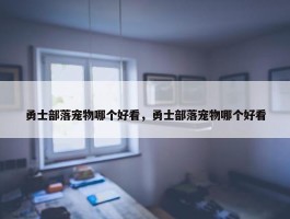 勇士部落宠物哪个好看，勇士部落宠物哪个好看