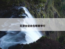 天津全运会在哪里举行